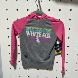 NWT White Sox Genuine Merchandise girls hoodie size 4/5